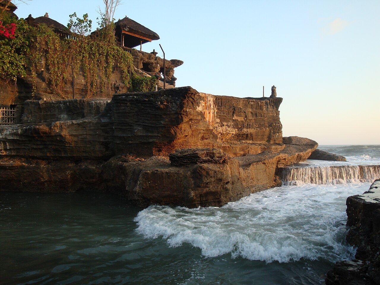 The sea temple of Tanah Lot in Bali